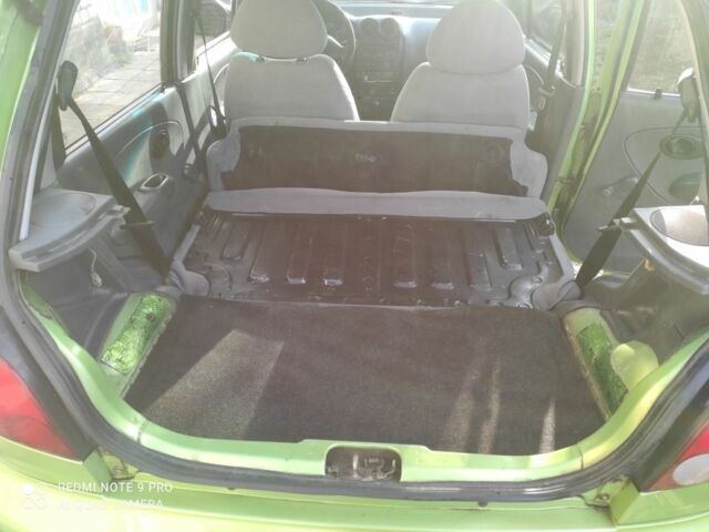 Зеленый Дэу Матиз, объемом двигателя 0.8 л и пробегом 120 тыс. км за 1950 $, фото 12 на Automoto.ua