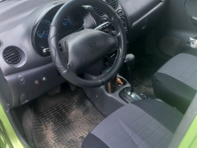 Зеленый Дэу Матиз, объемом двигателя 8 л и пробегом 150 тыс. км за 2600 $, фото 2 на Automoto.ua