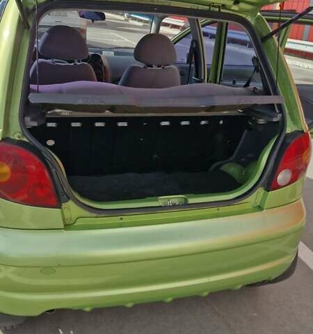 Зелений Деу Матіз, об'ємом двигуна 0.8 л та пробігом 77 тис. км за 3000 $, фото 8 на Automoto.ua