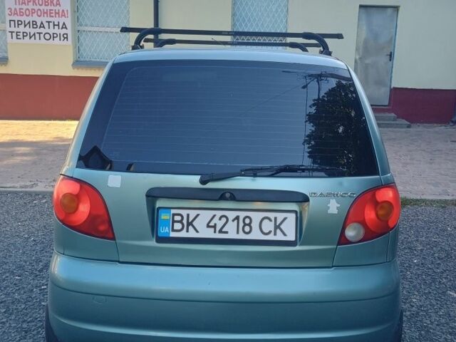 Зелений Деу Матіз, об'ємом двигуна 0.8 л та пробігом 210 тис. км за 2600 $, фото 12 на Automoto.ua