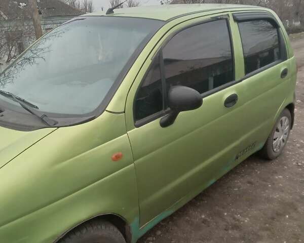 Зеленый Дэу Матиз, объемом двигателя 0.8 л и пробегом 126 тыс. км за 2300 $, фото 5 на Automoto.ua
