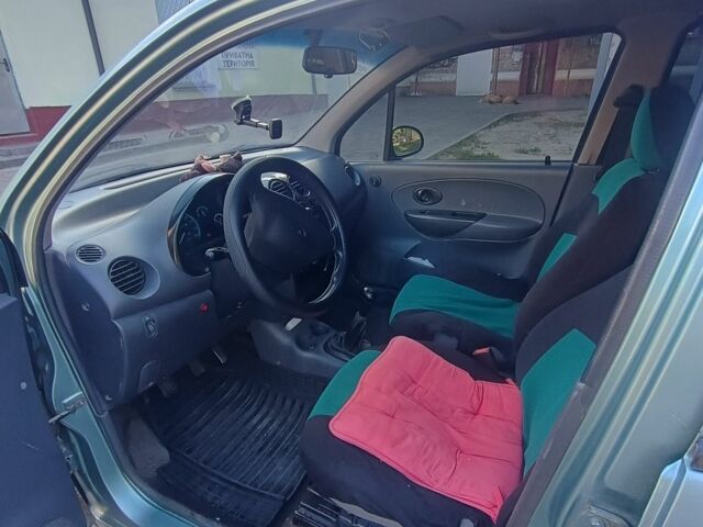 Зеленый Дэу Матиз, объемом двигателя 0.8 л и пробегом 210 тыс. км за 1600 $, фото 10 на Automoto.ua