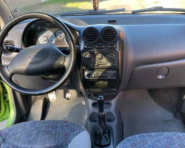 Зелений Деу Матіз, об'ємом двигуна 0.8 л та пробігом 94 тис. км за 2200 $, фото 7 на Automoto.ua