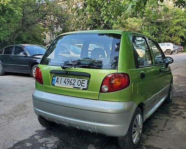 Зеленый Дэу Матиз, объемом двигателя 1 л и пробегом 122 тыс. км за 2500 $, фото 3 на Automoto.ua
