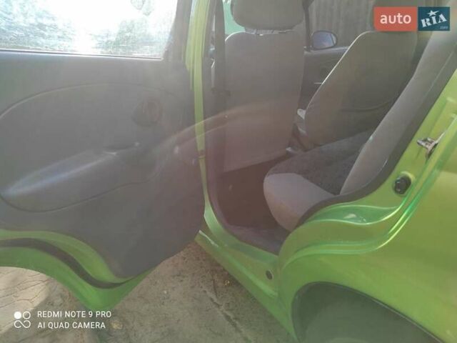 Зелений Деу Матіз, об'ємом двигуна 0.8 л та пробігом 120 тис. км за 1950 $, фото 9 на Automoto.ua