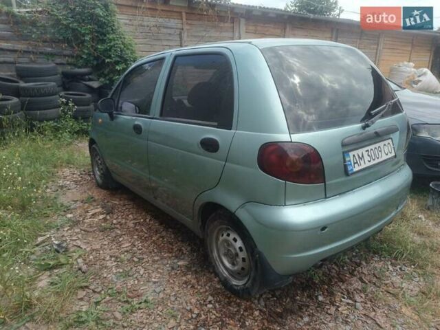 Зеленый Дэу Матиз, объемом двигателя 0.8 л и пробегом 170 тыс. км за 1150 $, фото 2 на Automoto.ua