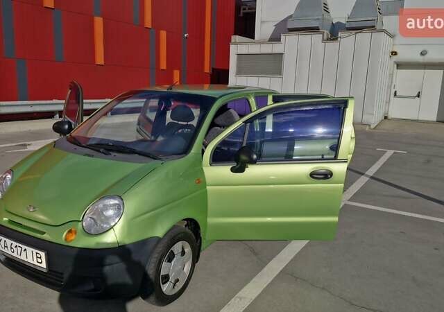 Зелений Деу Матіз, об'ємом двигуна 0.8 л та пробігом 77 тис. км за 3000 $, фото 40 на Automoto.ua