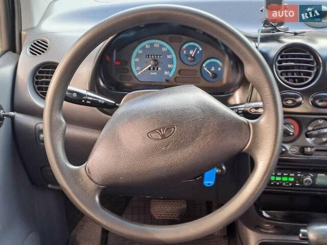 Зеленый Дэу Матиз, объемом двигателя 0.8 л и пробегом 106 тыс. км за 3490 $, фото 8 на Automoto.ua