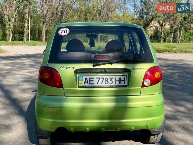 Зеленый Дэу Матиз, объемом двигателя 0.8 л и пробегом 172 тыс. км за 3000 $, фото 6 на Automoto.ua