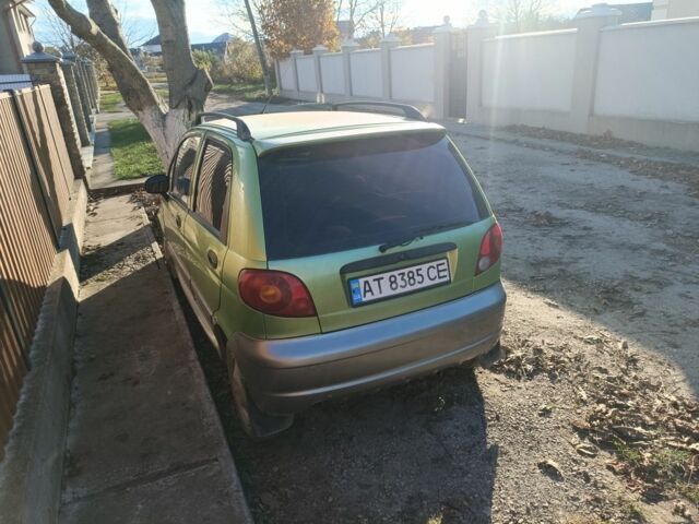 Дэу Матиз 2008 в Городенке на Automoto.ua Зеленый Дэу Матиз, объемом двигателя 1 л и пробегом 108 тыс. км за 1700 $, фото 2 на Automoto.ua