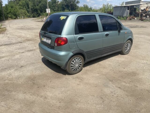 Зелений Деу Матіз, об'ємом двигуна 0.8 л та пробігом 131 тис. км за 2762 $, фото 3 на Automoto.ua