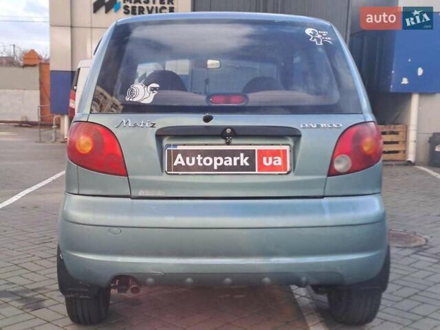 Зеленый Дэу Матиз, объемом двигателя 0.8 л и пробегом 106 тыс. км за 3490 $, фото 5 на Automoto.ua