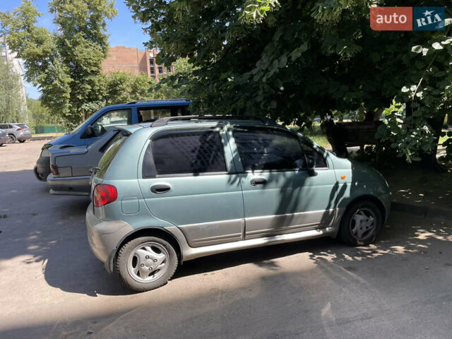 Зеленый Дэу Матиз, объемом двигателя 1 л и пробегом 140 тыс. км за 2700 $, фото 1 на Automoto.ua