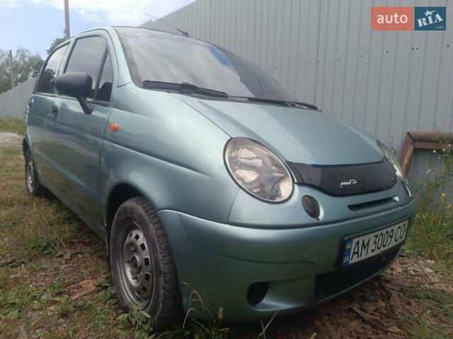 Зеленый Дэу Матиз, объемом двигателя 0.8 л и пробегом 170 тыс. км за 1150 $, фото 4 на Automoto.ua