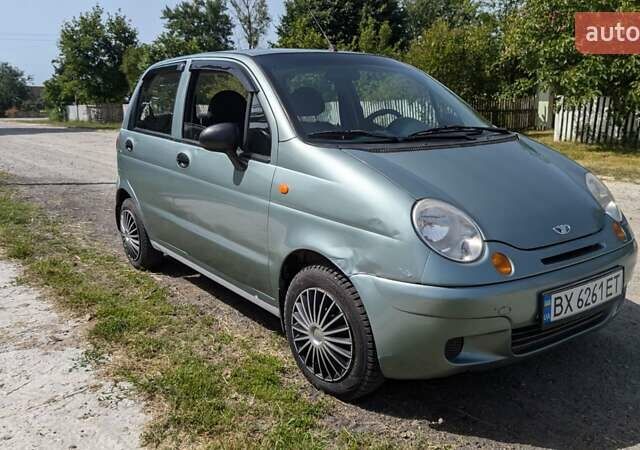 Зелений Деу Матіз, об'ємом двигуна 0.8 л та пробігом 100 тис. км за 2400 $, фото 5 на Automoto.ua