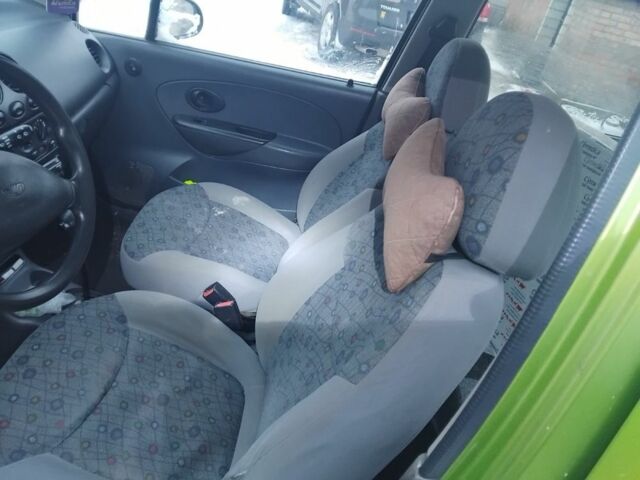 Зеленый Дэу Матиз, объемом двигателя 0.8 л и пробегом 122 тыс. км за 2500 $, фото 6 на Automoto.ua