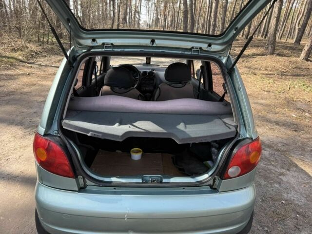 Зеленый Дэу Матиз, объемом двигателя 0.8 л и пробегом 95 тыс. км за 2100 $, фото 10 на Automoto.ua