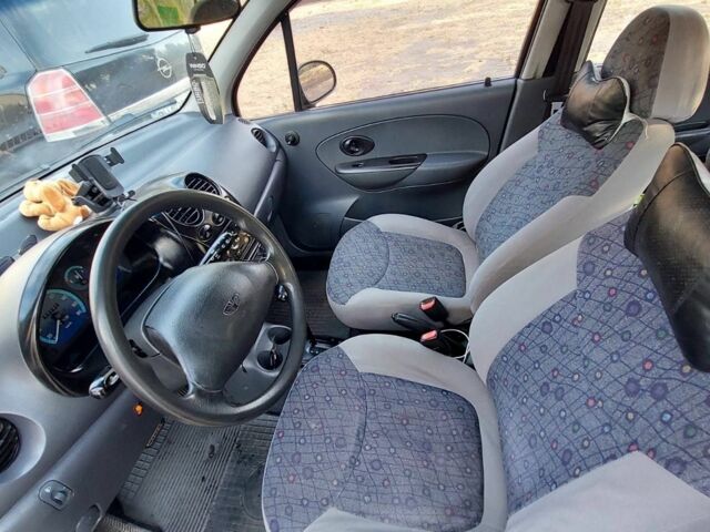 Зеленый Дэу Матиз, объемом двигателя 0.8 л и пробегом 106 тыс. км за 2800 $, фото 5 на Automoto.ua