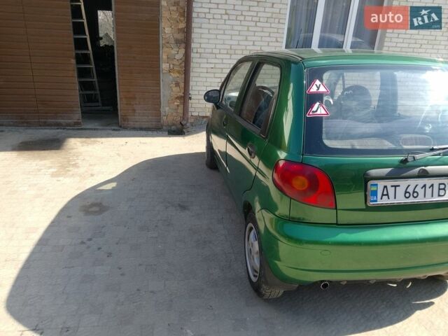 Зеленый Дэу Матиз, объемом двигателя 0.8 л и пробегом 112 тыс. км за 2400 $, фото 7 на Automoto.ua
