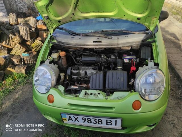 Зеленый Дэу Матиз, объемом двигателя 0.8 л и пробегом 120 тыс. км за 1950 $, фото 11 на Automoto.ua