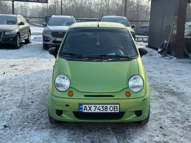 Зелений Деу Матіз, об'ємом двигуна 0.8 л та пробігом 120 тис. км за 2950 $, фото 1 на Automoto.ua
