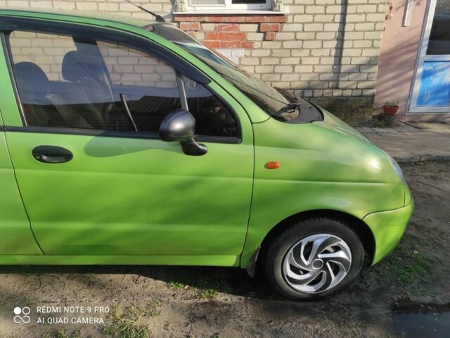 Зеленый Дэу Матиз, объемом двигателя 0.8 л и пробегом 120 тыс. км за 1950 $, фото 3 на Automoto.ua