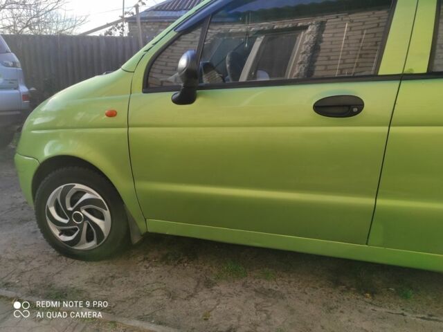Зеленый Дэу Матиз, объемом двигателя 0.8 л и пробегом 120 тыс. км за 1950 $, фото 7 на Automoto.ua