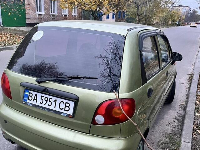 Зеленый Дэу Матиз, объемом двигателя 0.8 л и пробегом 140 тыс. км за 2300 $, фото 1 на Automoto.ua
