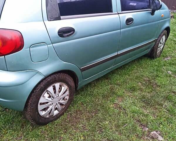 Зелений Деу Матіз, об'ємом двигуна 0.8 л та пробігом 186 тис. км за 2200 $, фото 4 на Automoto.ua