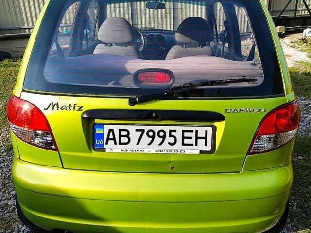 Зелений Деу Матіз, об'ємом двигуна 0.8 л та пробігом 57 тис. км за 2700 $, фото 4 на Automoto.ua