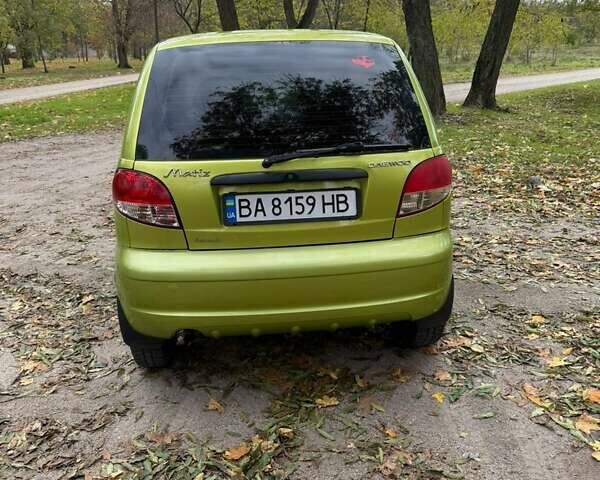 Зелений Деу Матіз, об'ємом двигуна 0.8 л та пробігом 63 тис. км за 3600 $, фото 3 на Automoto.ua