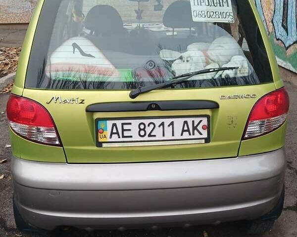 Зелений Деу Матіз, об'ємом двигуна 1 л та пробігом 110 тис. км за 3500 $, фото 2 на Automoto.ua