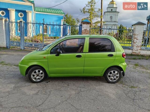 Зеленый Дэу Матиз, объемом двигателя 0.8 л и пробегом 204 тыс. км за 3100 $, фото 2 на Automoto.ua