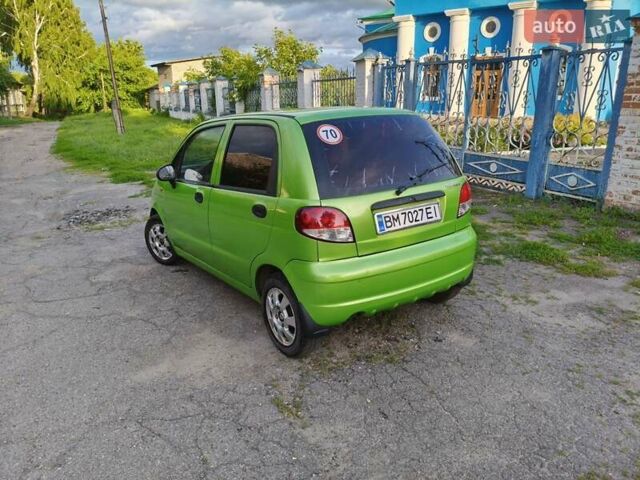 Зеленый Дэу Матиз, объемом двигателя 0.8 л и пробегом 204 тыс. км за 3100 $, фото 4 на Automoto.ua