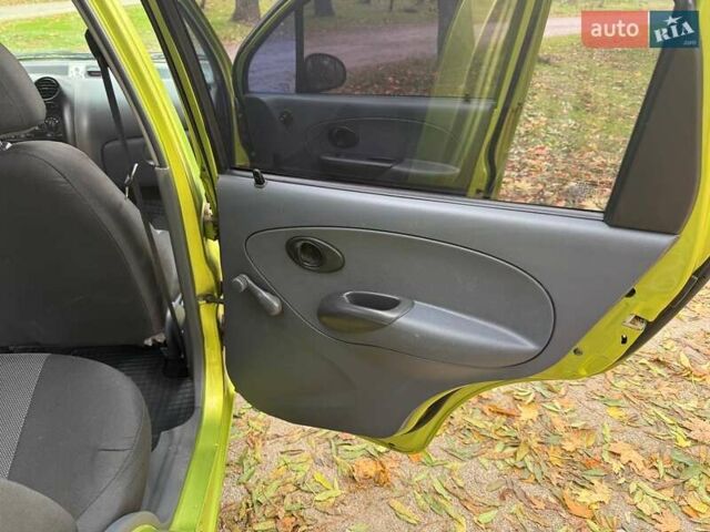 Зелений Деу Матіз, об'ємом двигуна 0.8 л та пробігом 63 тис. км за 3600 $, фото 15 на Automoto.ua