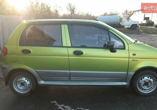 Зелений Деу Матіз, об'ємом двигуна 1 л та пробігом 53 тис. км за 4200 $, фото 5 на Automoto.ua