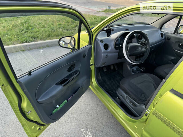 Зеленый Дэу Матиз, объемом двигателя 0.8 л и пробегом 194 тыс. км за 2700 $, фото 8 на Automoto.ua