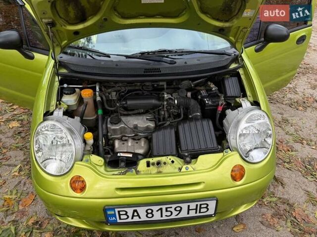 Зеленый Дэу Матиз, объемом двигателя 0.8 л и пробегом 63 тыс. км за 3000 $, фото 13 на Automoto.ua