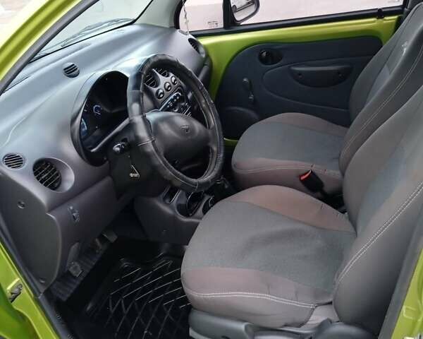 Зеленый Дэу Матиз, объемом двигателя 0.8 л и пробегом 49 тыс. км за 3000 $, фото 6 на Automoto.ua