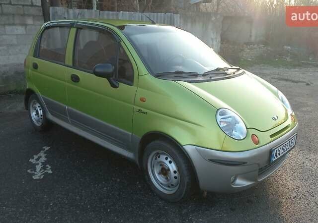 Зелений Деу Матіз, об'ємом двигуна 1 л та пробігом 53 тис. км за 4200 $, фото 6 на Automoto.ua