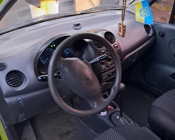 Зеленый Дэу Матиз, объемом двигателя 0.8 л и пробегом 81 тыс. км за 3500 $, фото 4 на Automoto.ua