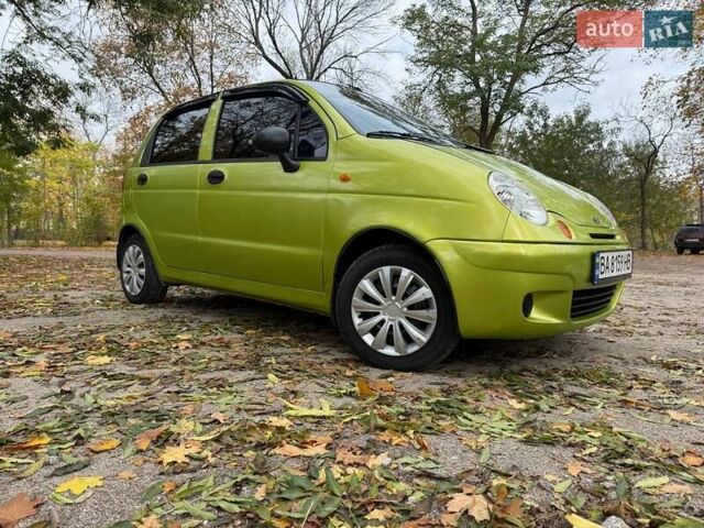 Зеленый Дэу Матиз, объемом двигателя 0.8 л и пробегом 63 тыс. км за 3000 $, фото 1 на Automoto.ua
