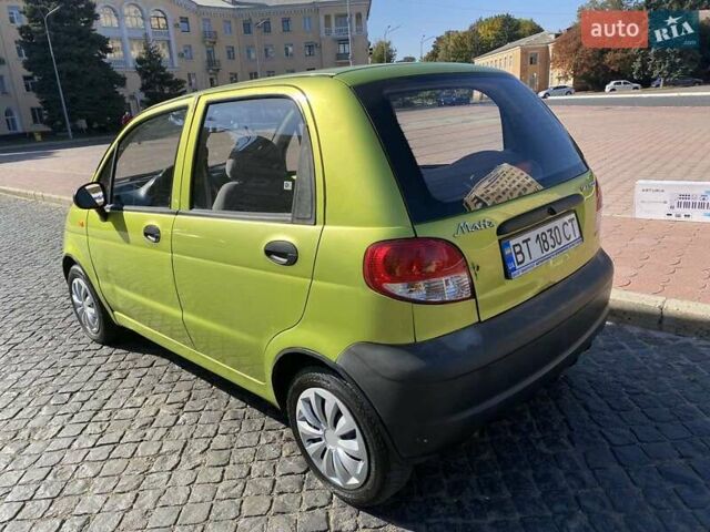 Зеленый Дэу Матиз, объемом двигателя 0.8 л и пробегом 73 тыс. км за 2700 $, фото 1 на Automoto.ua