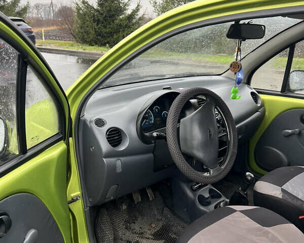 Зеленый Дэу Матиз, объемом двигателя 0.8 л и пробегом 70 тыс. км за 2700 $, фото 5 на Automoto.ua