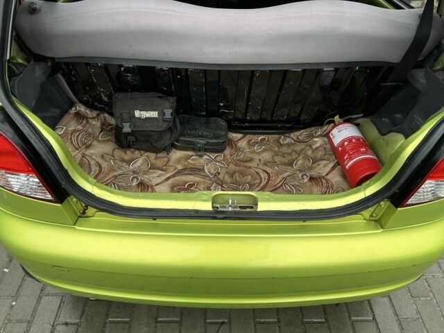 Зеленый Дэу Матиз, объемом двигателя 8 л и пробегом 62 тыс. км за 2200 $, фото 15 на Automoto.ua