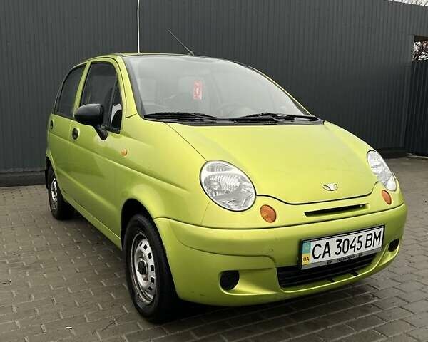 Зелений Деу Матіз, об'ємом двигуна 0.8 л та пробігом 62 тис. км за 2200 $, фото 1 на Automoto.ua