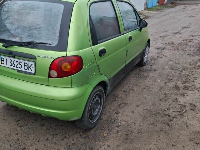 Зелений Деу Матіз, об'ємом двигуна 0.8 л та пробігом 1 тис. км за 1017 $, фото 5 на Automoto.ua