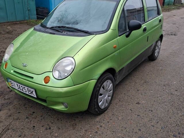 Зелений Деу Матіз, об'ємом двигуна 0.8 л та пробігом 1 тис. км за 1017 $, фото 4 на Automoto.ua