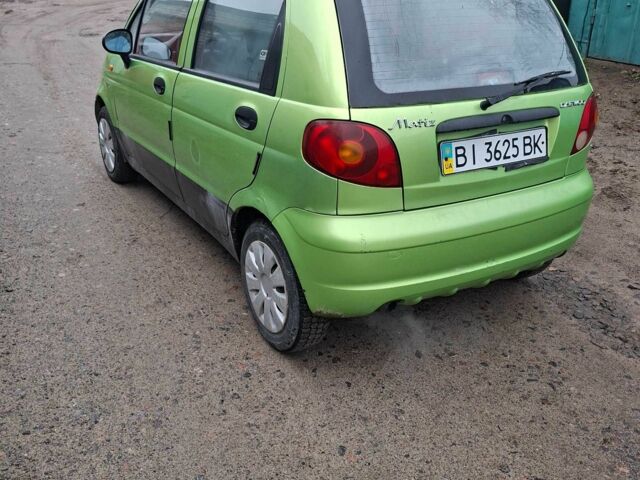 Зелений Деу Матіз, об'ємом двигуна 0.8 л та пробігом 1 тис. км за 1017 $, фото 3 на Automoto.ua