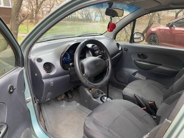 Зелений Деу Матіз, об'ємом двигуна 0.8 л та пробігом 73 тис. км за 3200 $, фото 7 на Automoto.ua